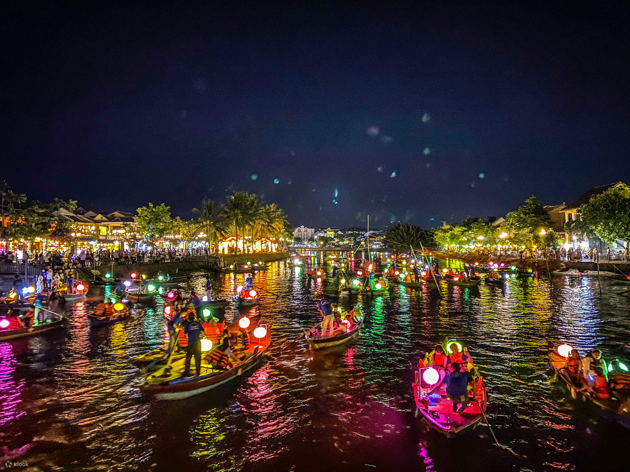 Boat Ride Ticket and Release Lantern at Hoai river in Hoi An - Klook